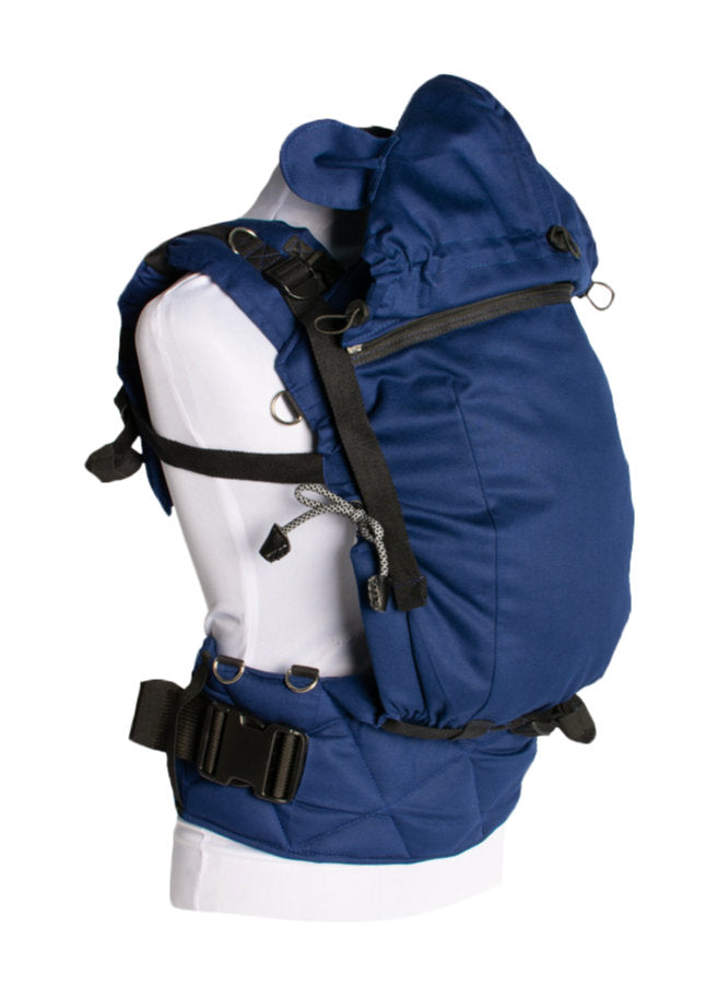 Monkey Mum® Capucha ligera para portabebés Carrie - Azul marino
