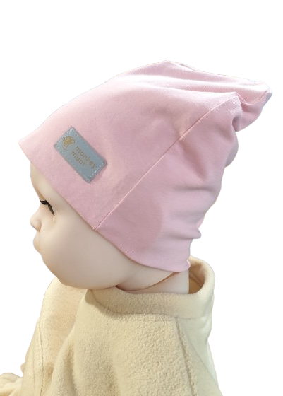 Gorro Monkey Mum® - Rosa claro
