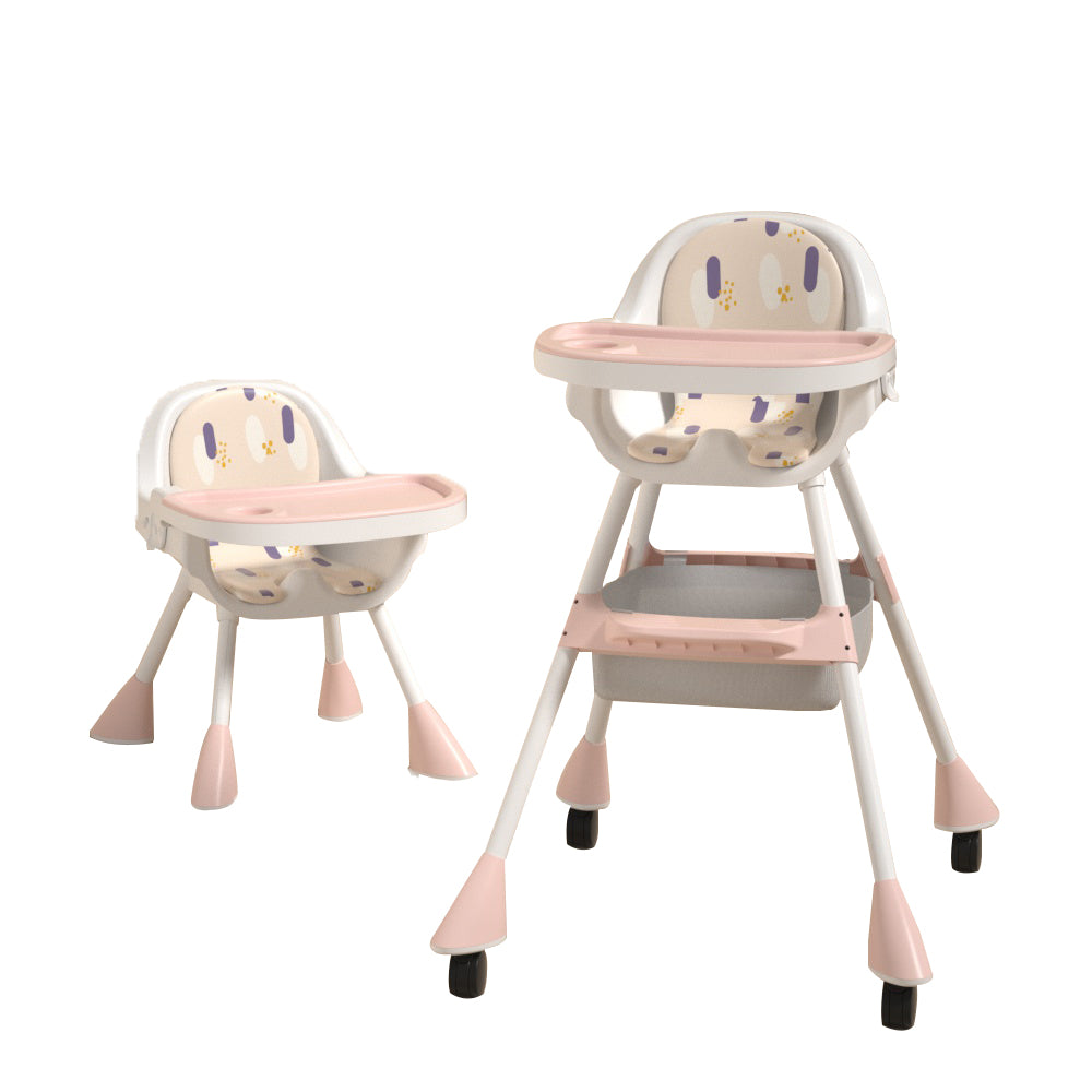 Trona infantil 2 en 1 Simple - Cherry Blossom Pink