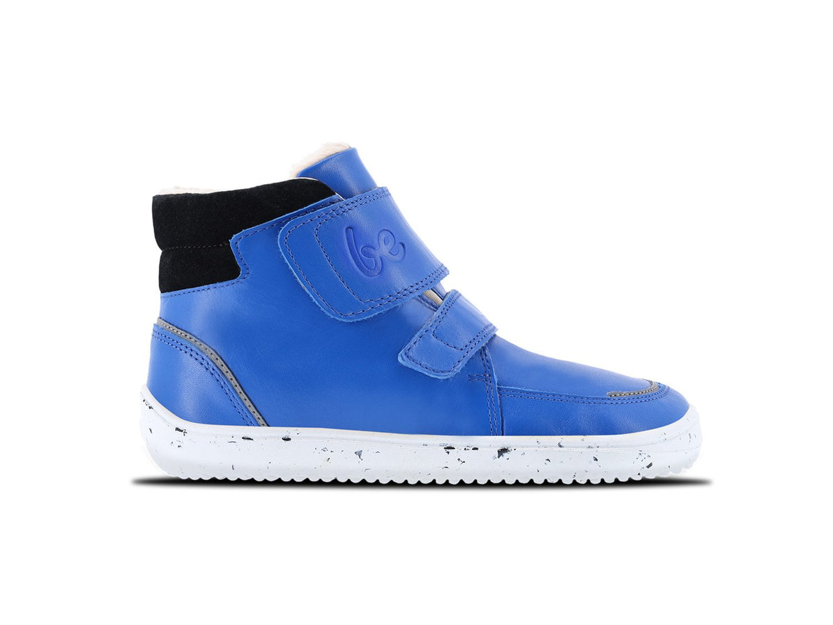 Be Lenka Barefoot Zapatos de invierno para niños Panda 2.0 - Blue & White