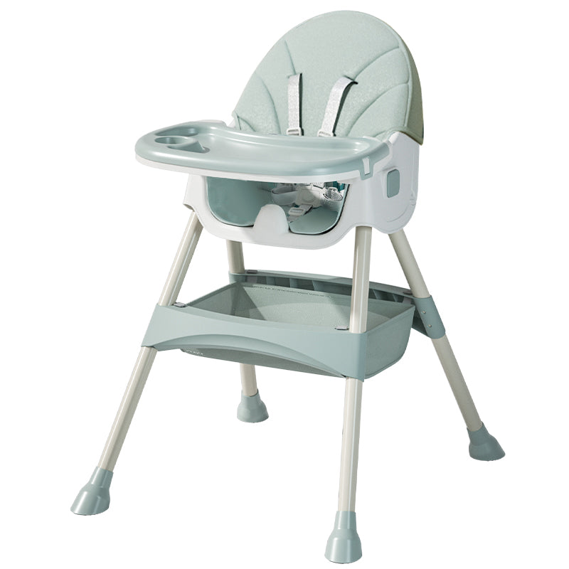 Trona infantil 2 en 1 Comfort - Verde - abierta