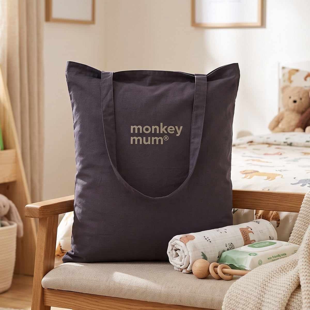 Manta de juegos Monkey Mum® - Trenecito