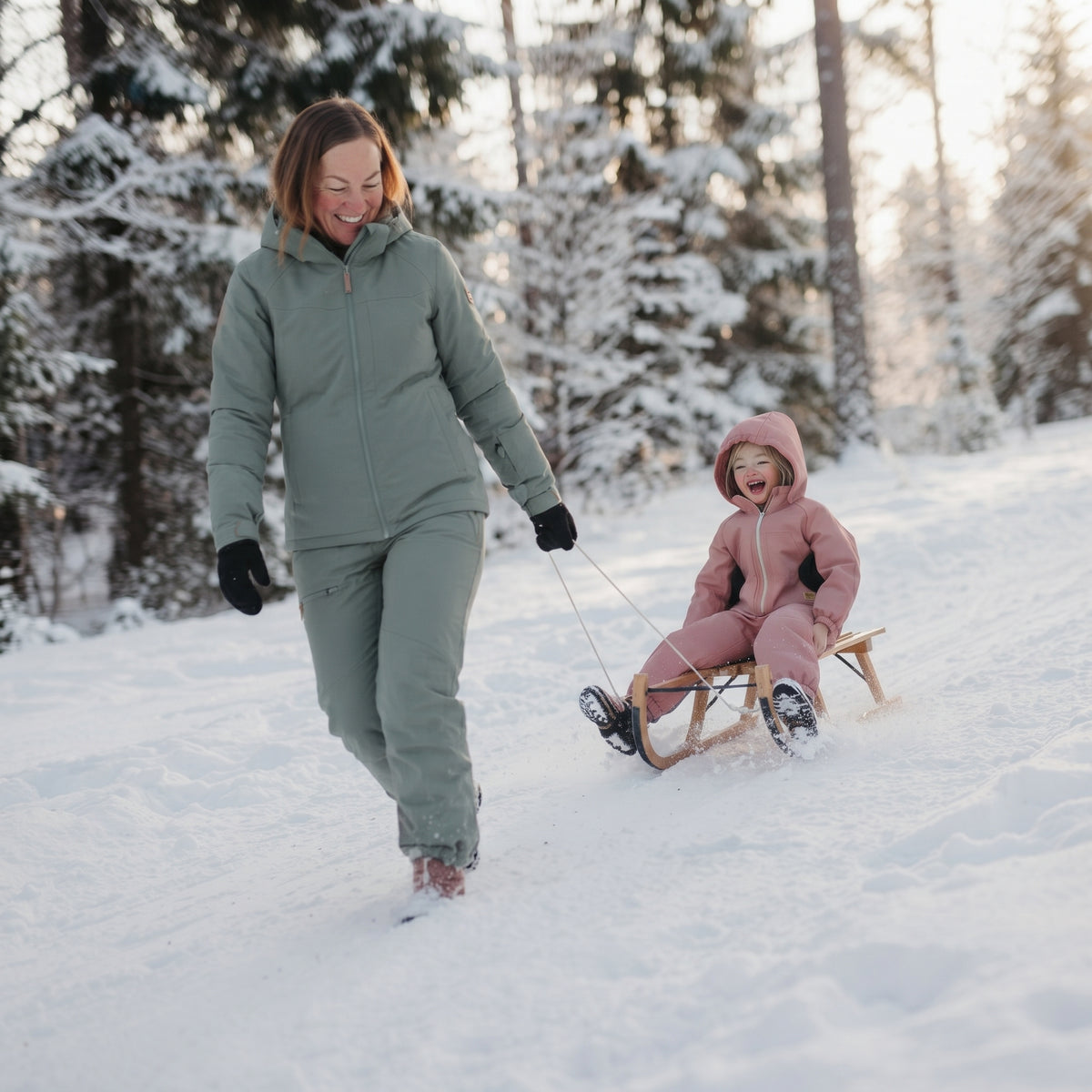 Monkey Mum® Mono infantil de invierno de softshell con borreguito - Ovejita rosa - talla 98/104, 110/116