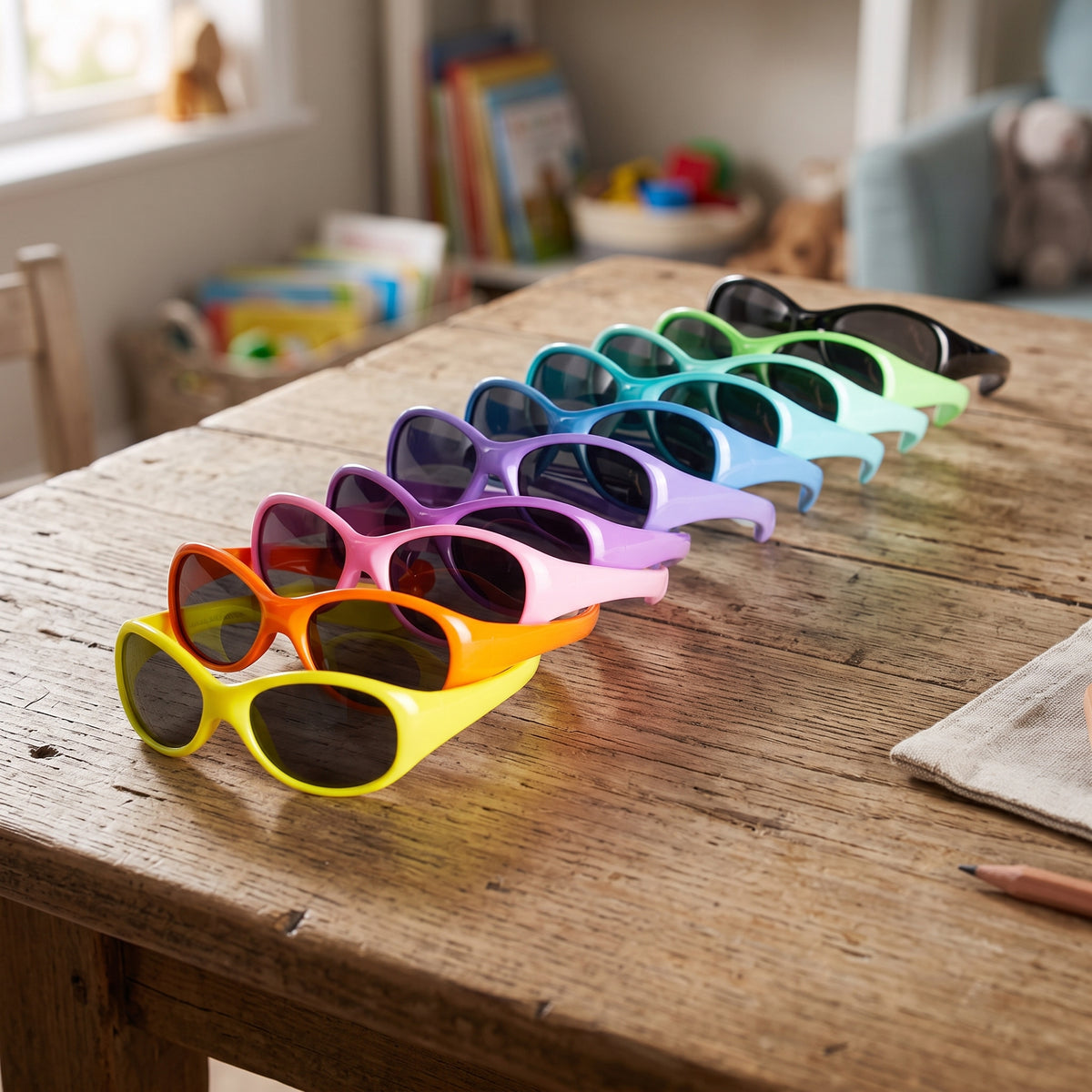 Gafas de sol infantiles Monkey Mum® - Puma de carreras - varios colores