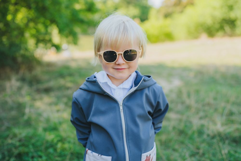 Gafas de sol infantiles Monkey Mum® - Mirada de perro - varios colores