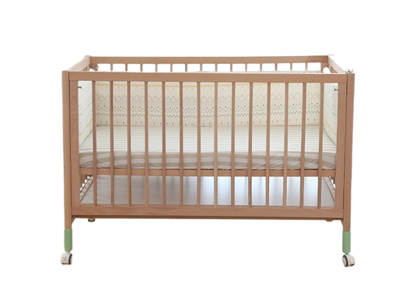 Cuna infantil 3 en 1 - Madera maciza - 120x60 cm