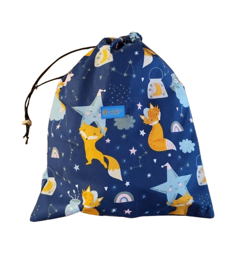 Bolsa de tela Monkey Mum® - Animalitos estrellados