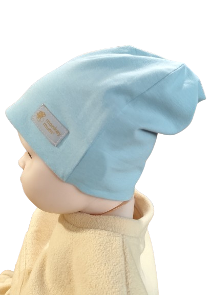 Gorro Monkey Mum® - Azul claro