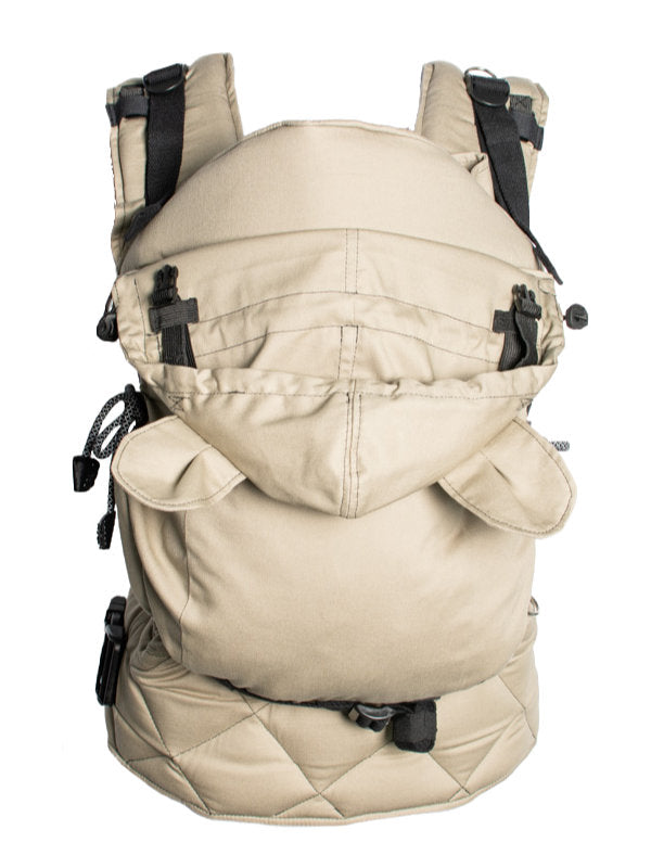 Monkey Mum® Capucha ligera para portabebés Carrie - Arena del desierto