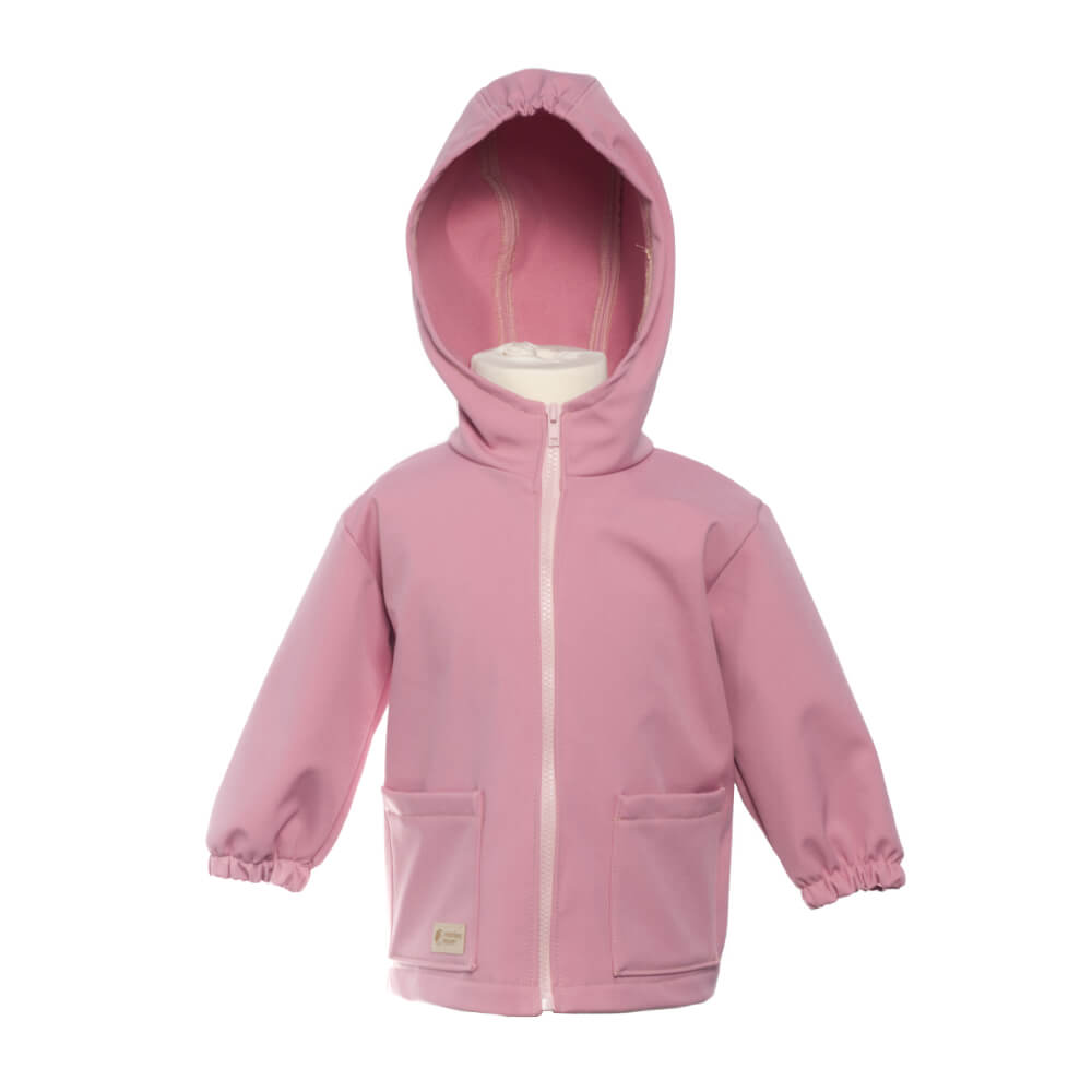 Chaqueta softshell infantil con membrana Monkey Mum® - Algodón de azúcar