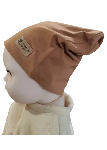 Gorro Monkey Mum® - Marrón claro