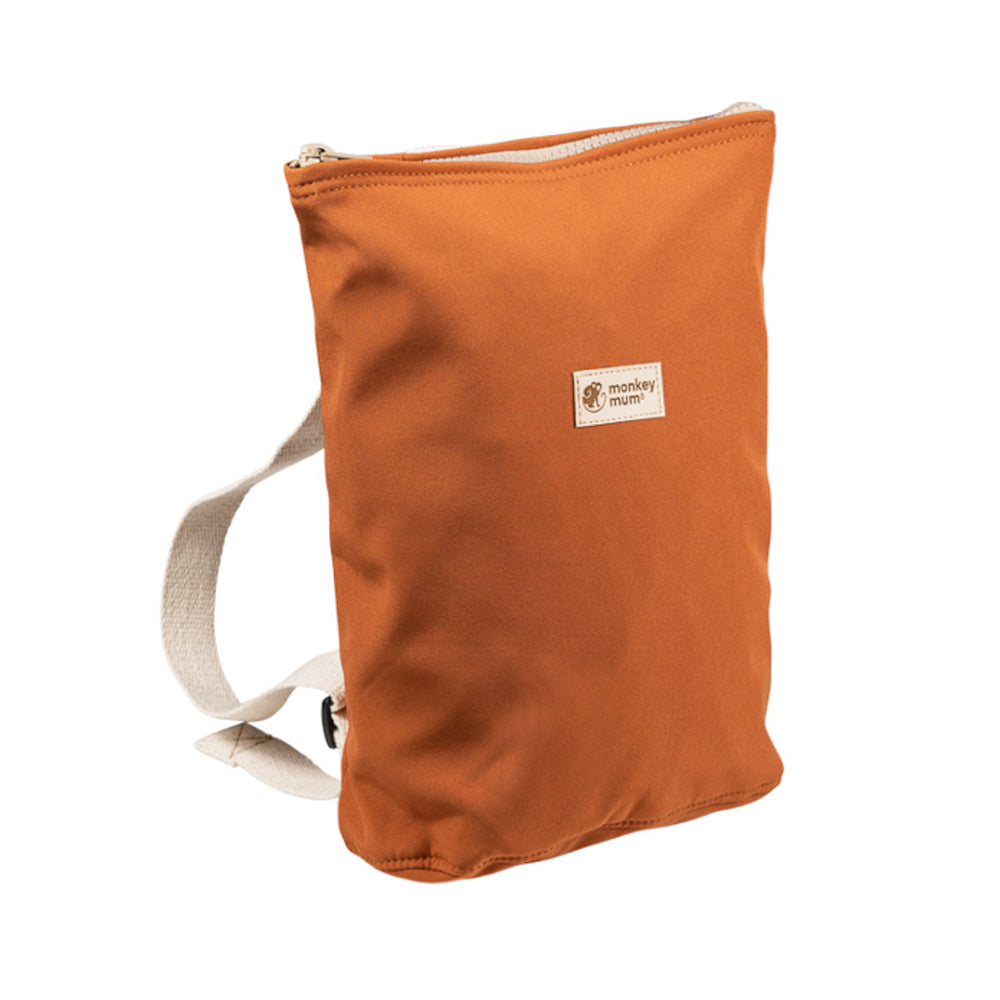 Mochila infantil de softshell Monkey Mum® - Hojas de otoño