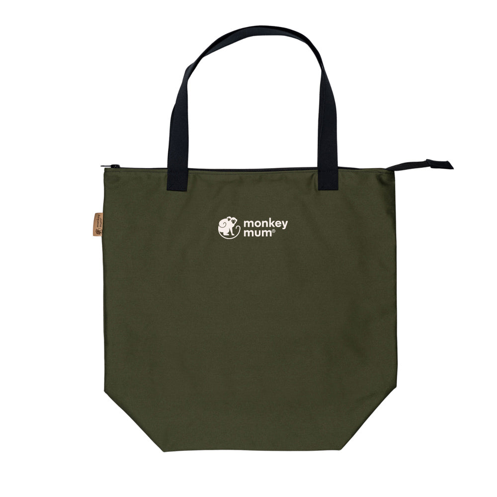 Monkey Mum® Bolso pequeño de tela para accesorios Carrie - Colores del bosque, 2ª calidad