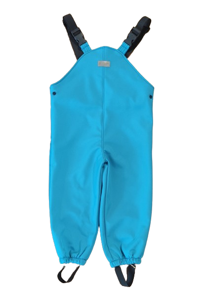 Monkey Mum® Pantalones con peto de softshell con membrana - Lagartija alegre