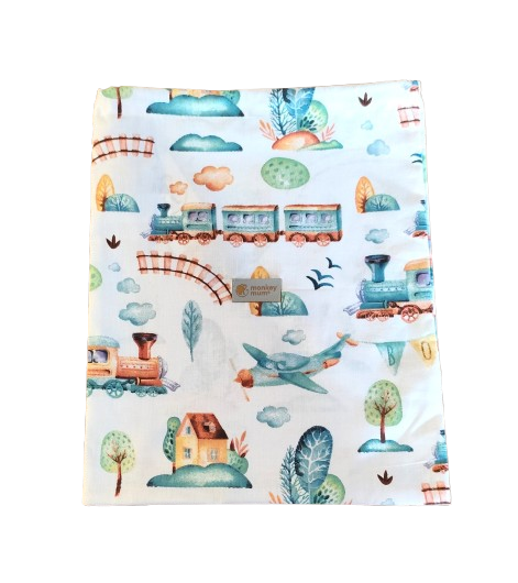Bolsa de tela Monkey Mum® - Tren
