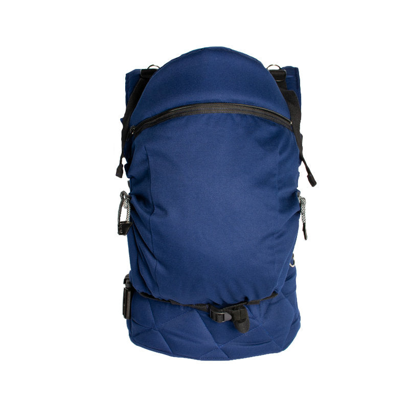 Monkey Mum® Portabebés ergonómico evolutivo Carrie - Azul marino