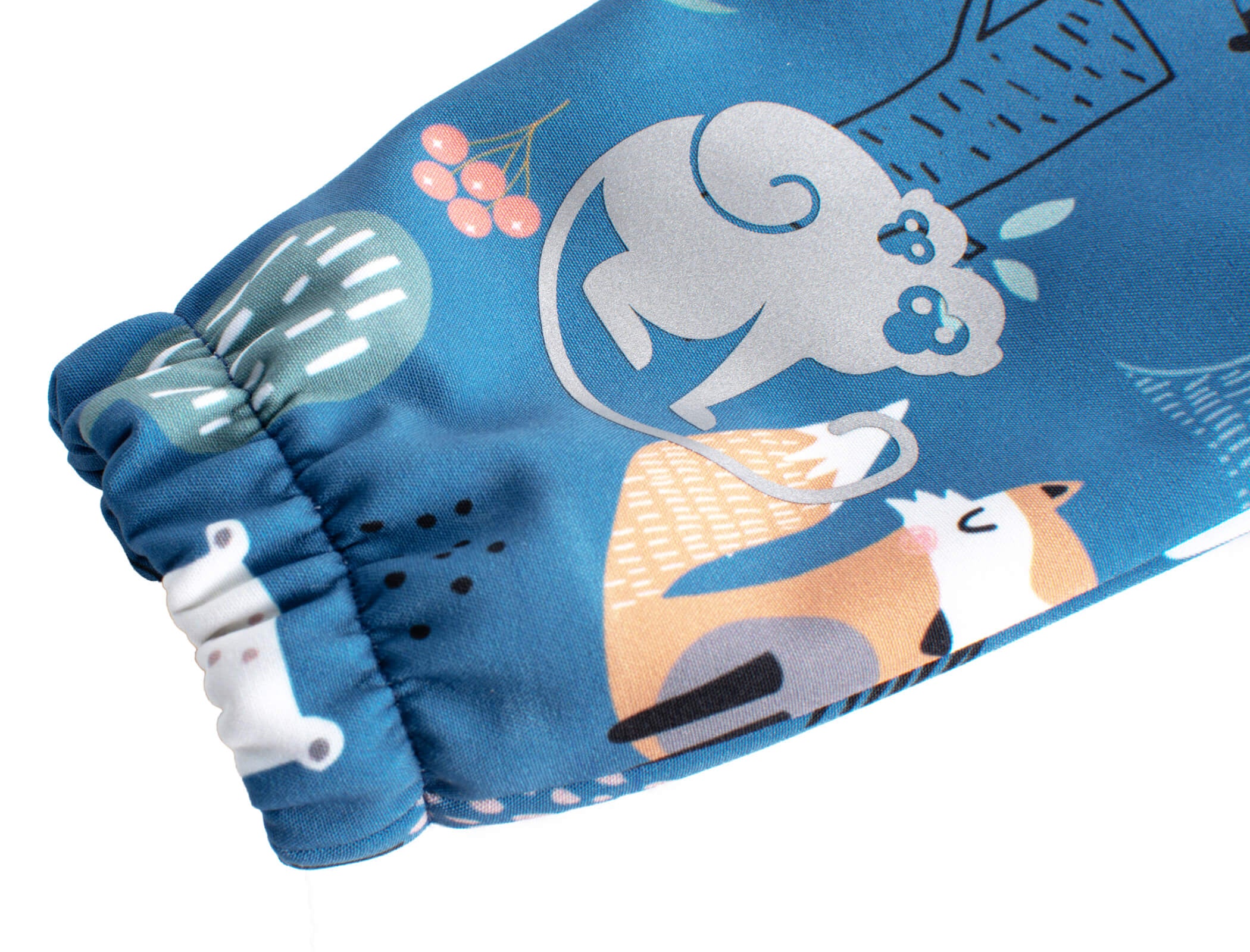 Pantalones infantiles de softshell con membrana Monkey Mum® - Animales nocturnos