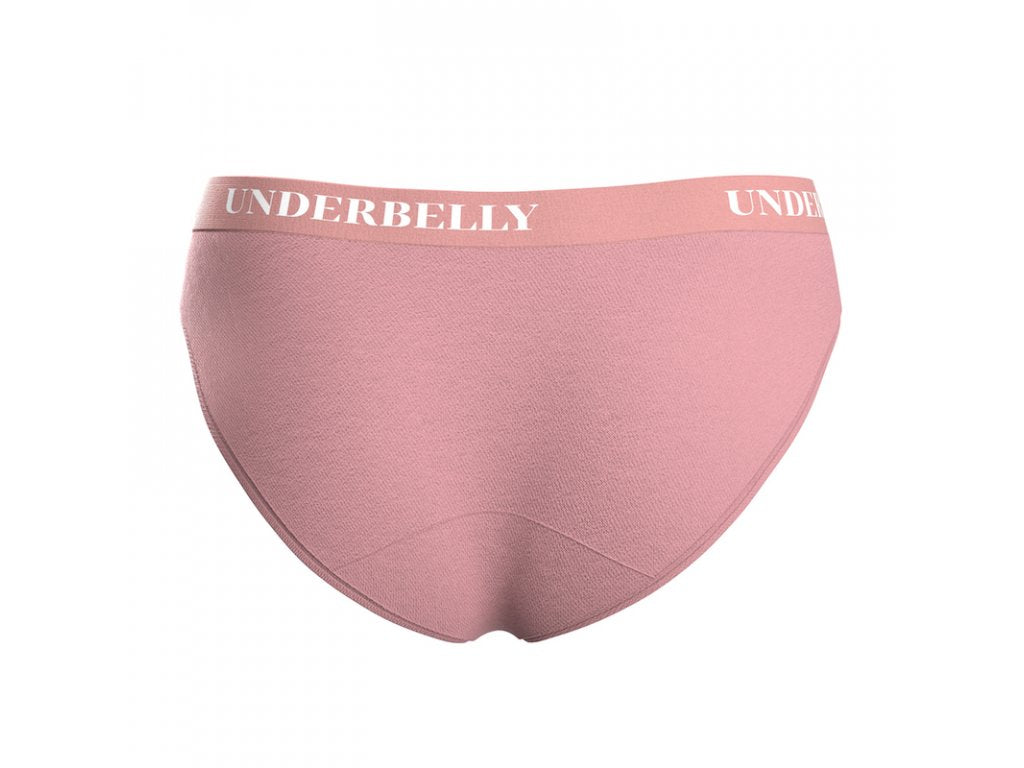 Bragas menstruales Underbelly univers, Menstruación más débil - rosa viejo