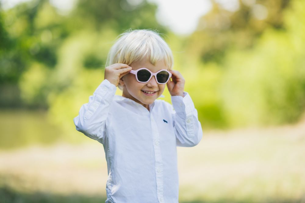 Gafas de sol infantiles Monkey Mum® - Mirada de panda - varios colores