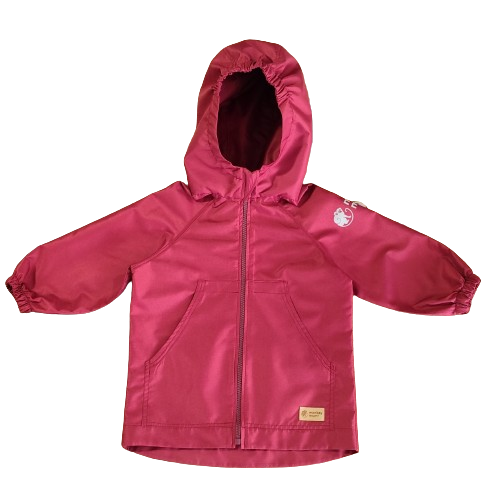 Monkey Mum® Chaqueta cortavientos con manga raglán - Granate
