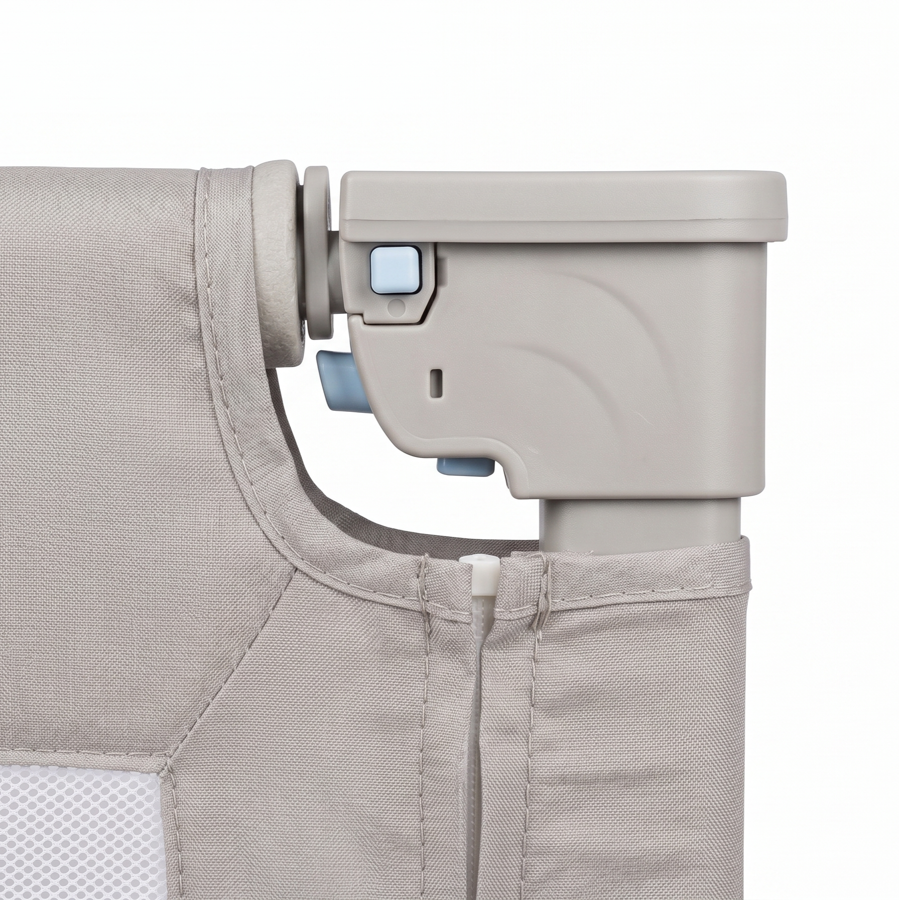 Barrera para cama Monkey Mum® Economy - gris claro