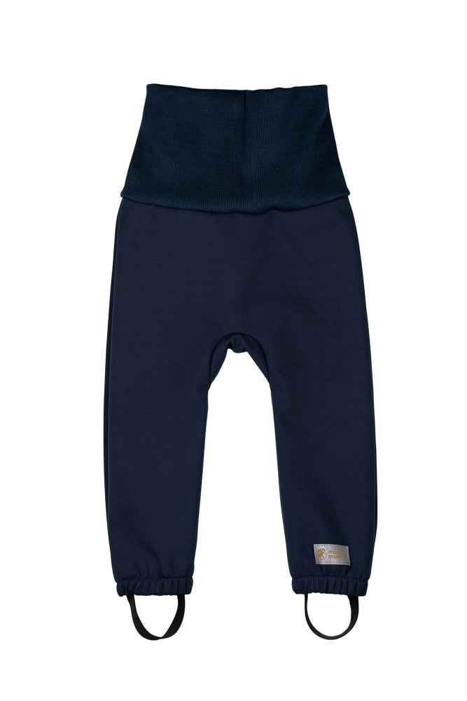 Pantalones softshell evolutivos infantiles con membrana Monkey Mum® - Cielo nocturno