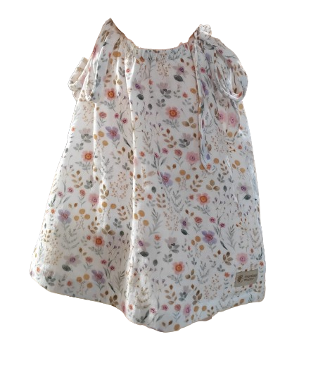 Camiseta de tirantes de muselina Monkey Mum® - Pradera en flor