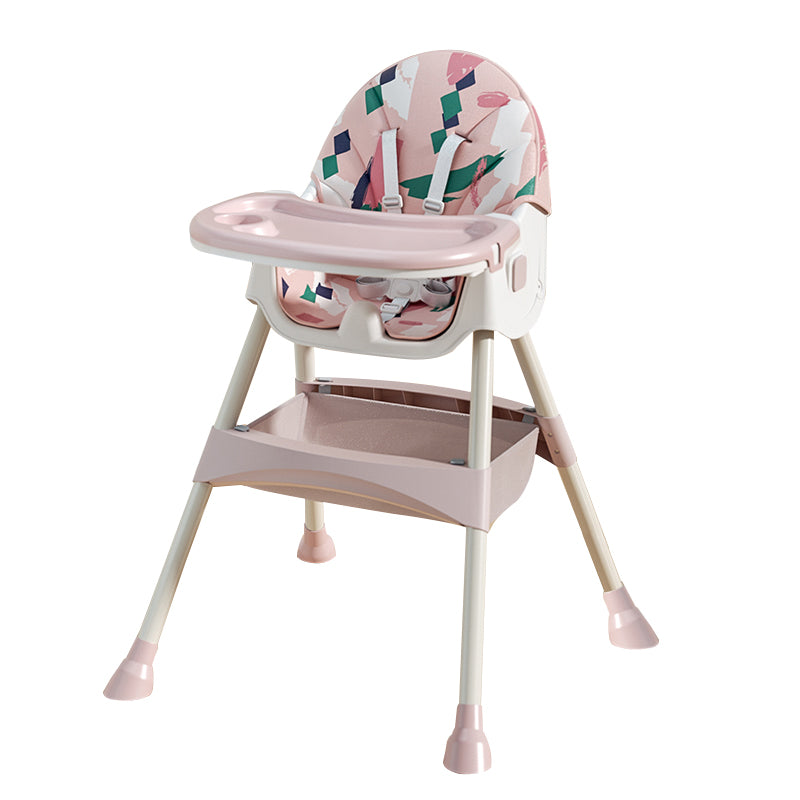 Trona infantil 2 en 1 Comfort - Rosa Ornament