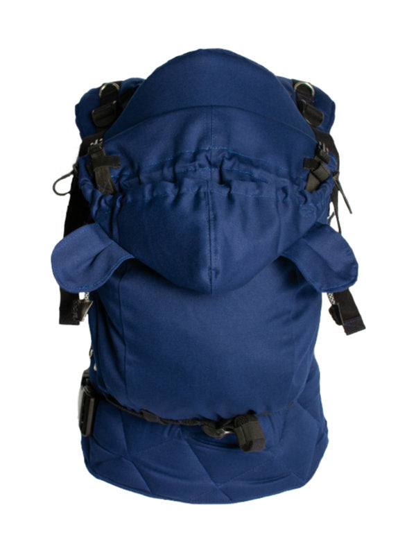 Monkey Mum® Capucha ligera para portabebés Carrie - Azul marino