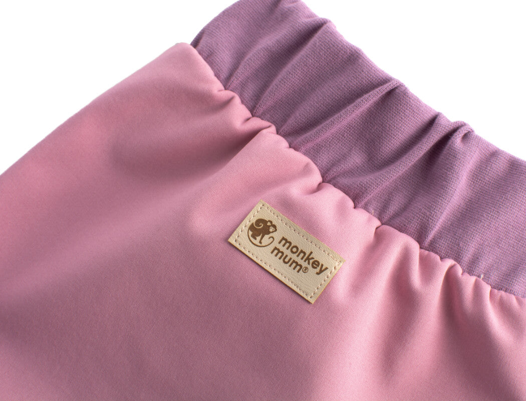 Pantalones infantiles de softshell con membrana Monkey Mum® - Algodón de azúcar