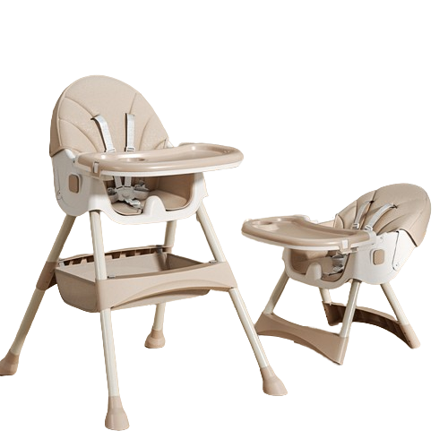 Trona infantil 2 en 1 Comfort - Beige - abierta
