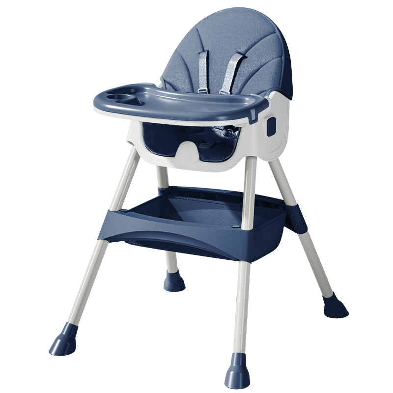 Trona infantil 2 en 1 Comfort - Azul - abierta