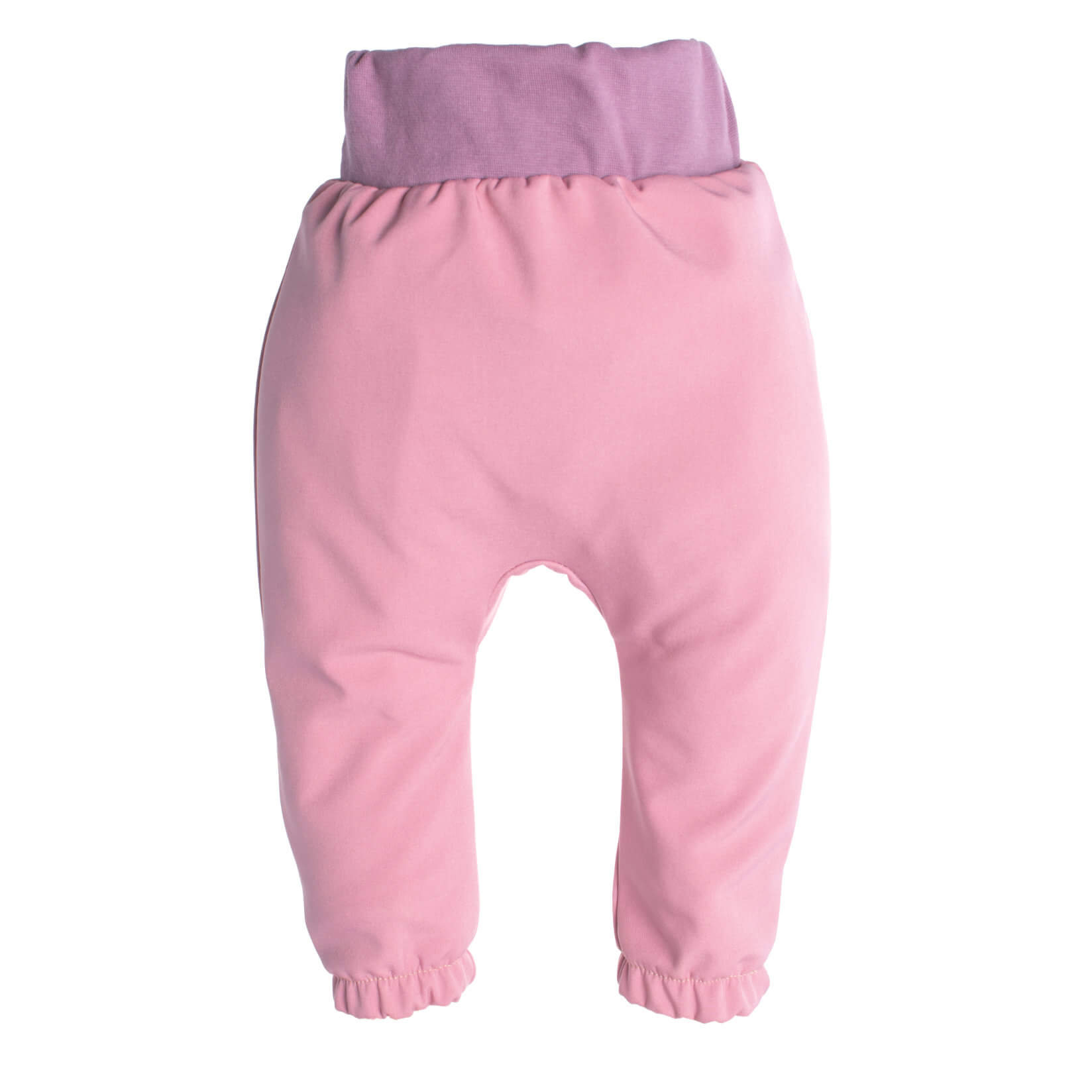 Pantalones infantiles de softshell con membrana Monkey Mum® - Algodón de azúcar