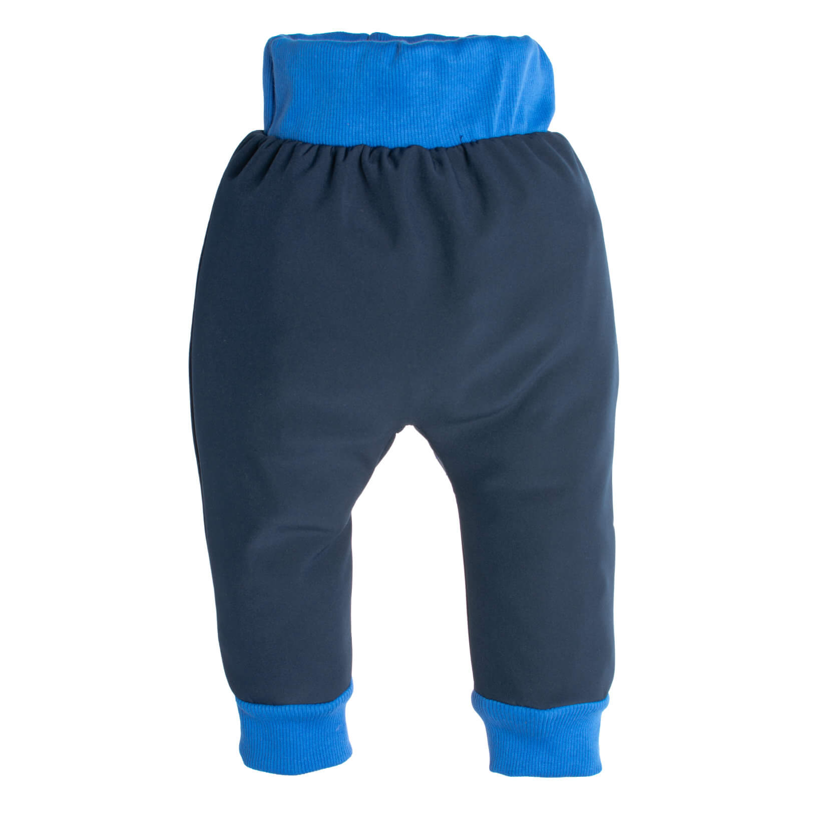 Pantalones infantiles de softshell con membrana Monkey Mum® - Cielo nocturno