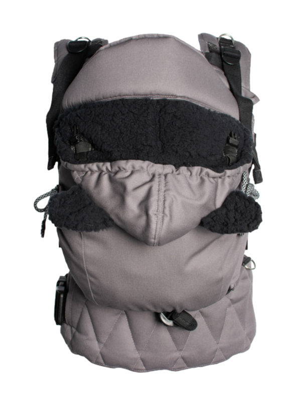 Monkey Mum® Capucha abrigada para portabebés Carrie - Brisa fresca