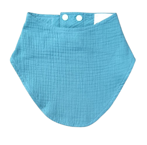 Babero de muselina Monkey Mum® - Menta