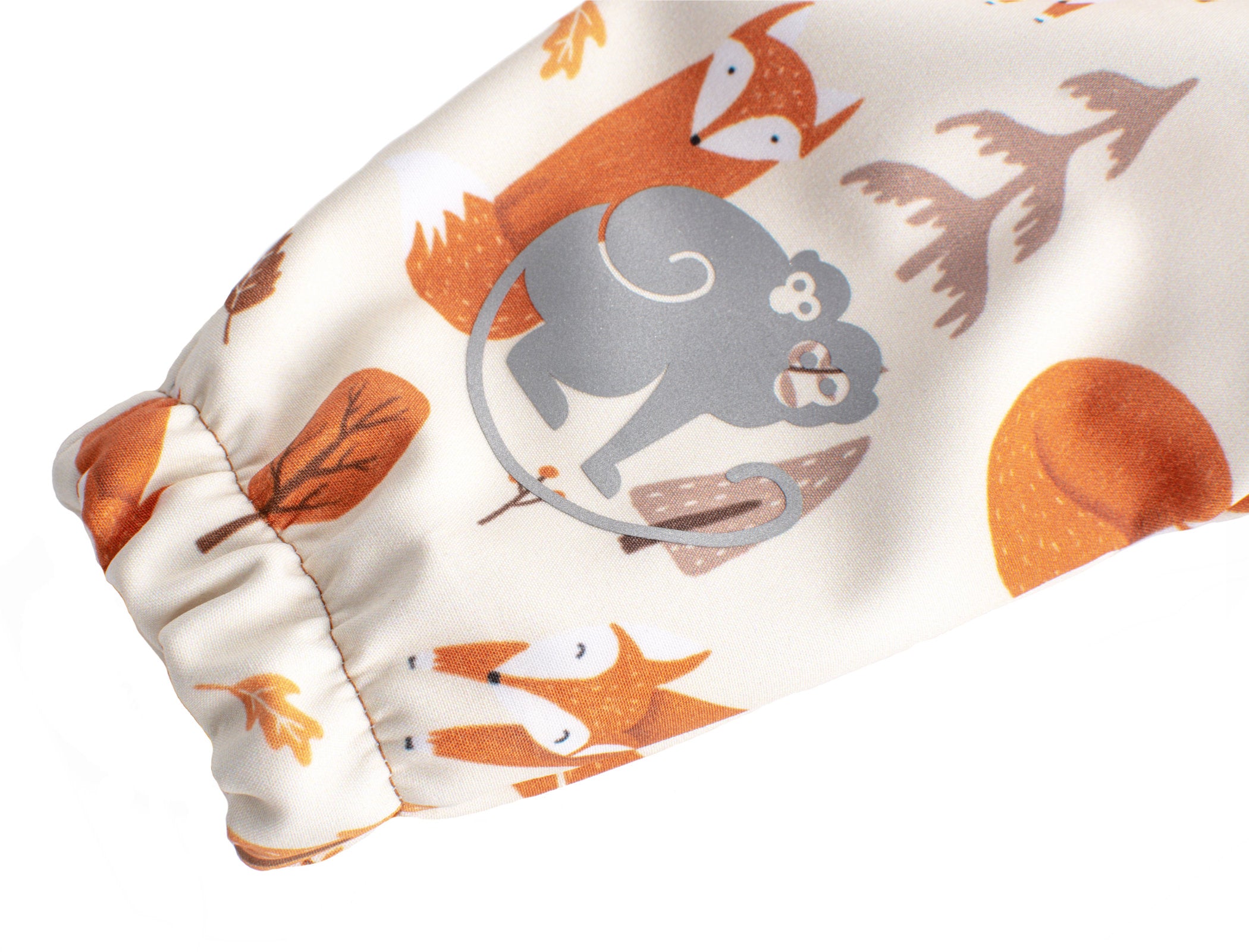 Pantalones infantiles de softshell con membrana Monkey Mum® - Juegos de zorros