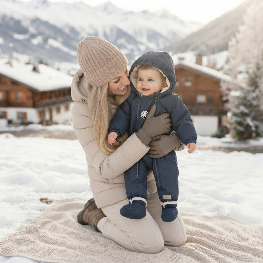 Monkey Mum® Mono de invierno softshell para niños con borreguito - Cuento de hadas, 2ª calidad - talla 62/68