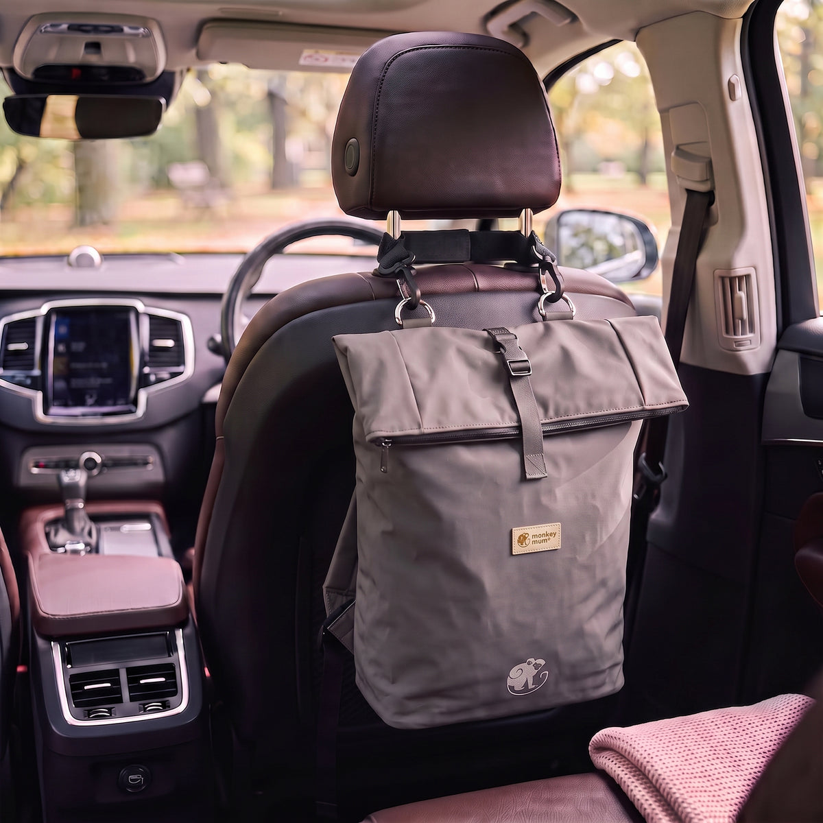 Monkey Mum® Mochila de sarga para carrito de bebé – Brisa fresca