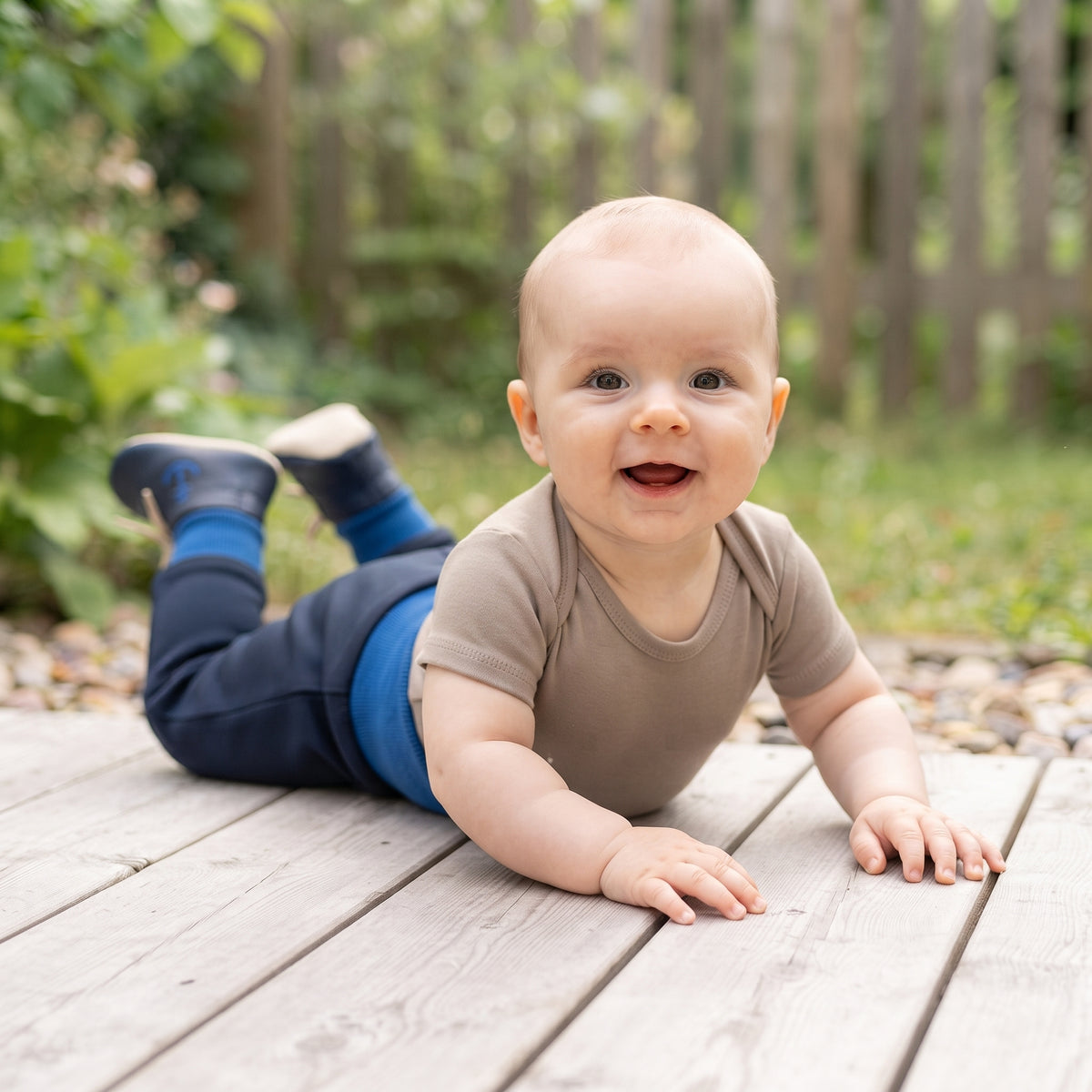Pantalones infantiles de softshell con membrana Monkey Mum® - Cielo nocturno