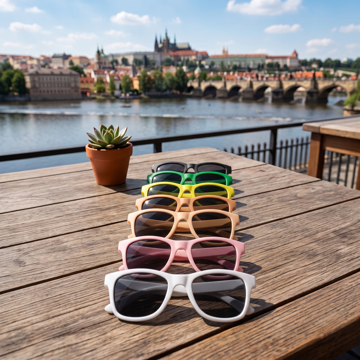 Gafas de sol infantiles Monkey Mum® - Parpadeo de rana - varios colores
