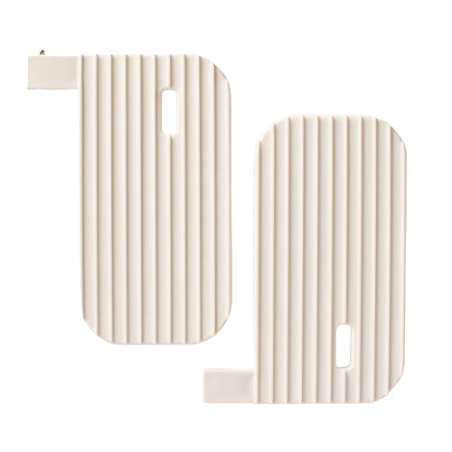Conectores de plástico para piezas en L para las barreras de cama Monkey Mum®