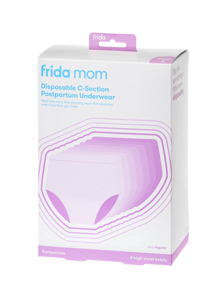Braguitas desechables posparto FRIDA MOM después de una cesárea (8 unidades)