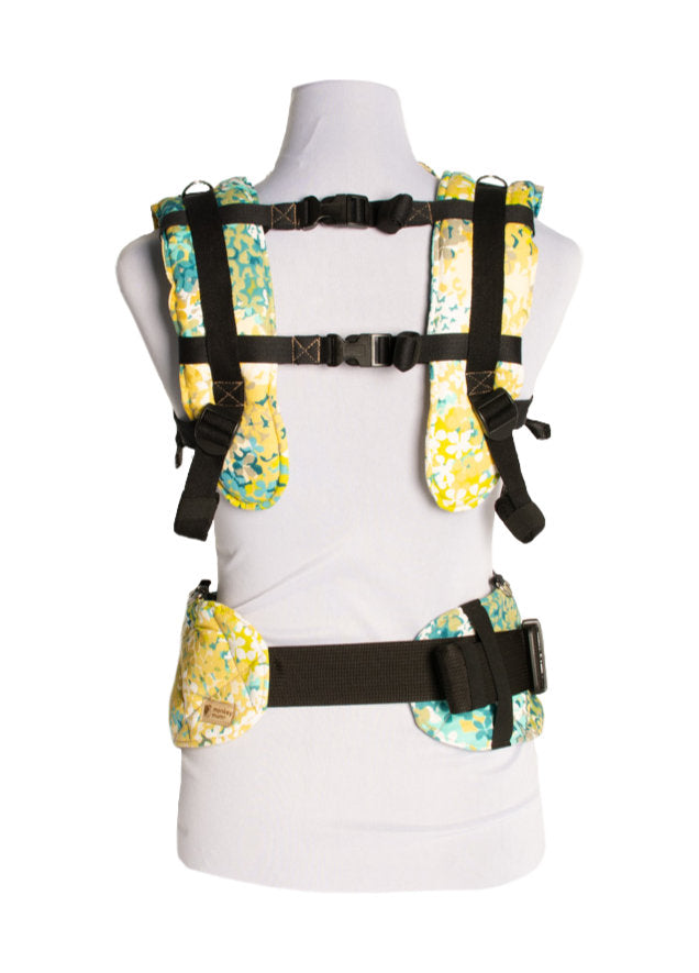 Monkey Mum® Portabebés ergonómico evolutivo Carrie - Pradera en flor