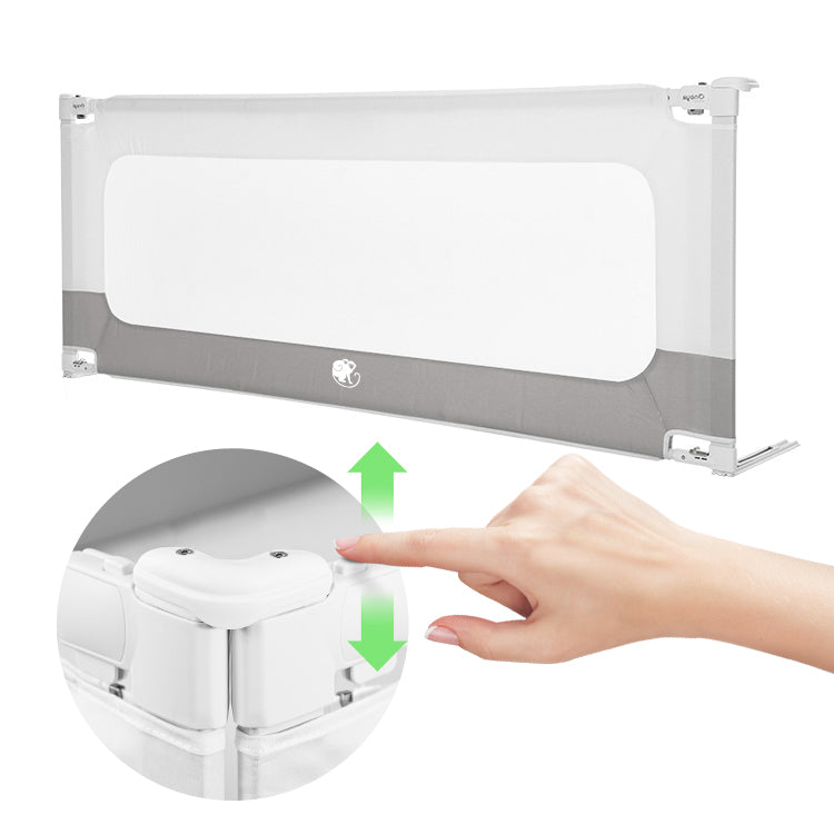 Barrera para cama y parque Monkey Mum® 2 en 1 Smart - abierta