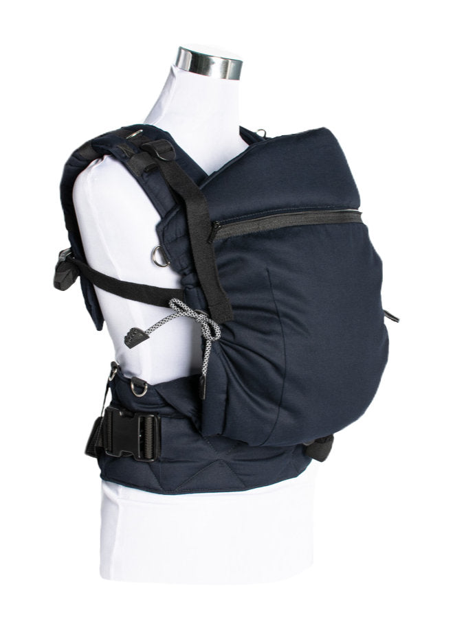 Monkey Mum® Portabebés ergonómico evolutivo Carrie - Gris plateado