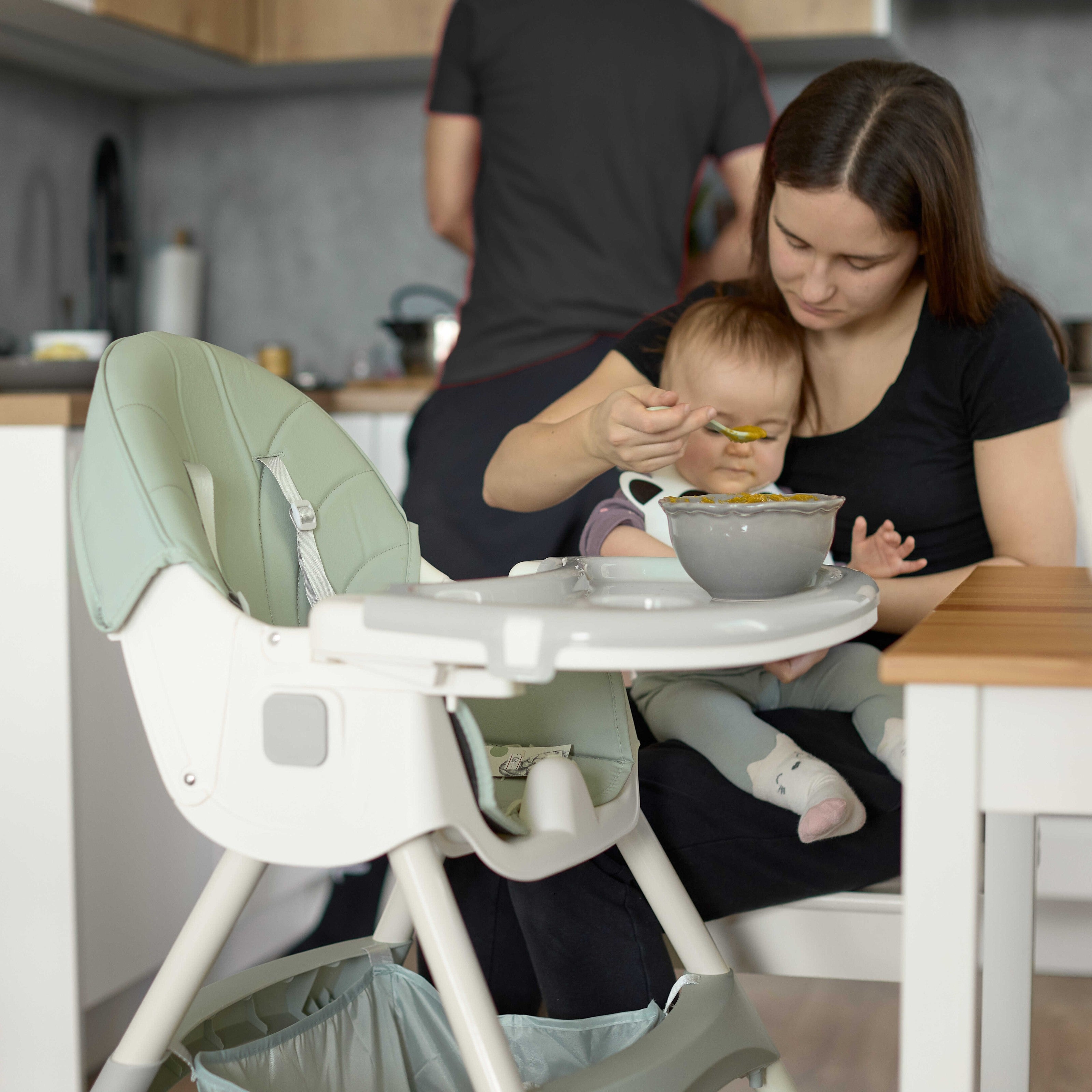 Trona infantil 2 en 1 Comfort - Rosa