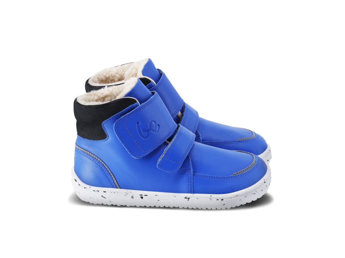 Be Lenka Barefoot Zapatos de invierno para niños Panda 2.0 - Blue & White