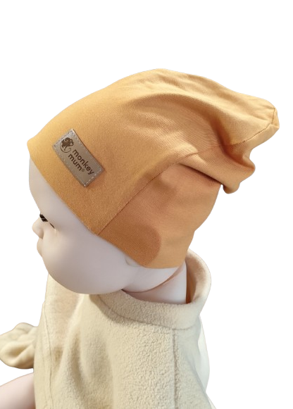 Gorro Monkey Mum® - Mostaza