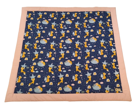 Manta de juegos Monkey Mum® - Animalitos estrellados